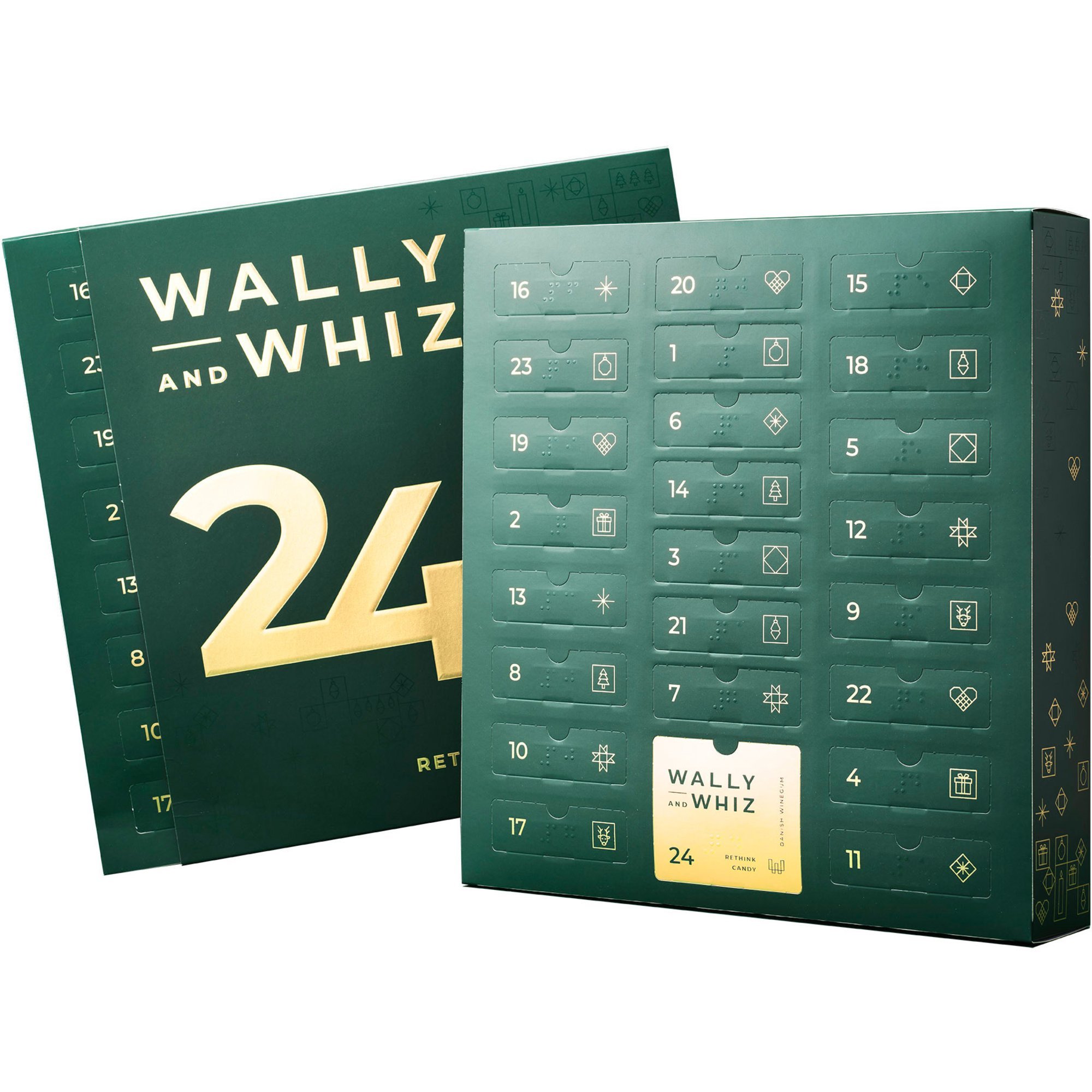Wally and Whiz Vingummi julekalender 2022, red