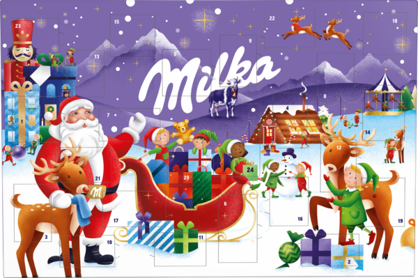 Milka Julekalender 200g