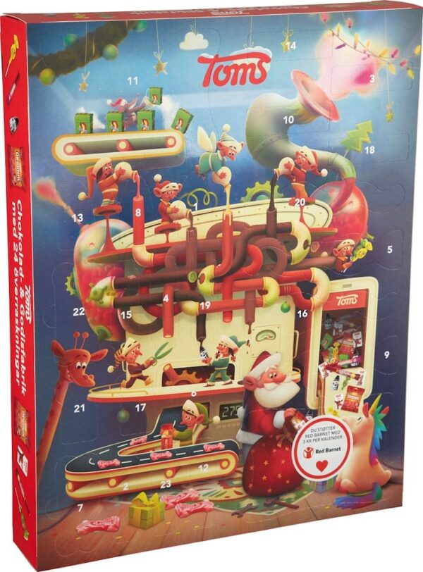 Toms Julefabrik Kalender 385g