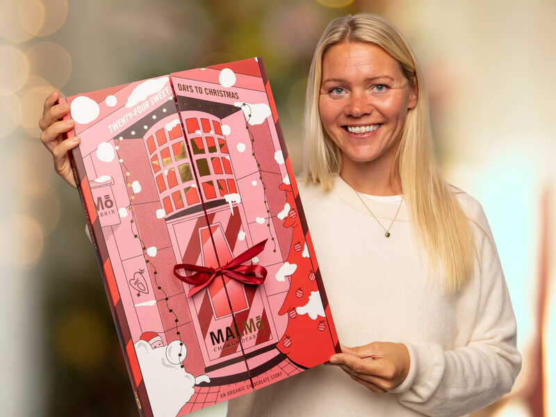 Chokoladejulekalender - Malmø Chokoladefabrik