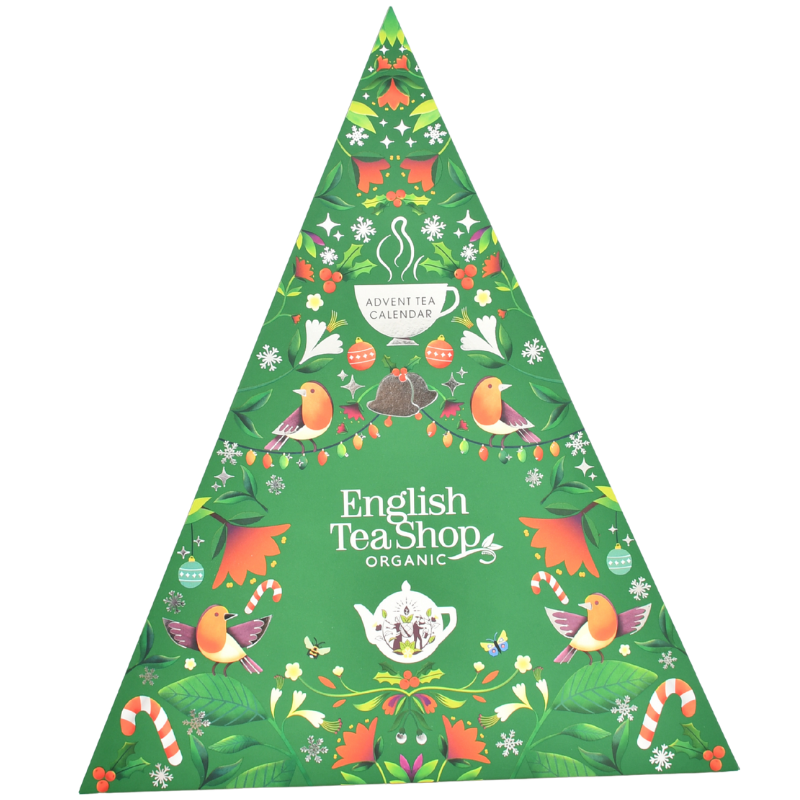 English Tea Shop Te Julekalender Juletræ Grøn Ø (25 breve)