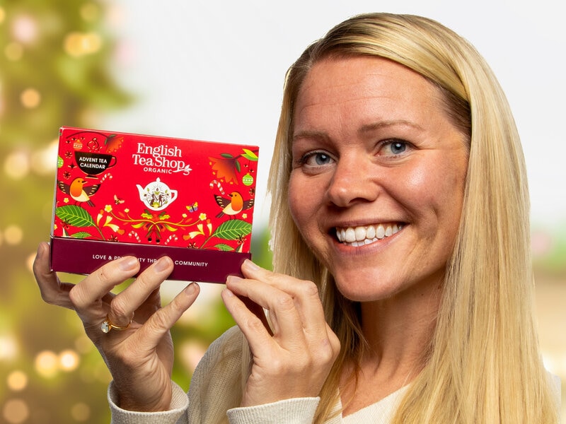 Tekalender Rød Box - English Tea Shop