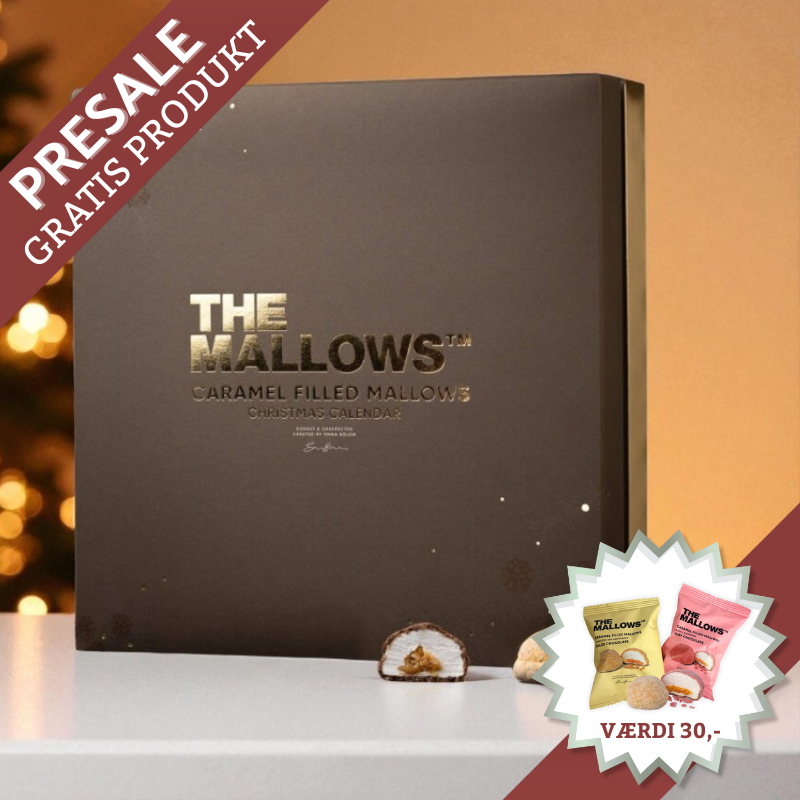 The Mallows julekalender med fyldte skumfiduser 2025