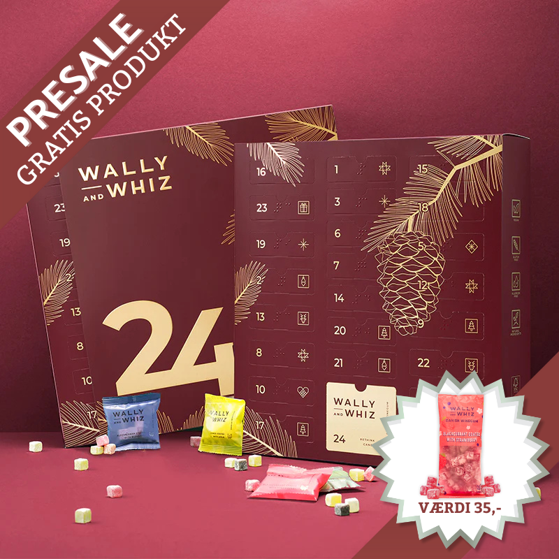 Vingummi Julekalender Rød 2025 - Wally & Whiz