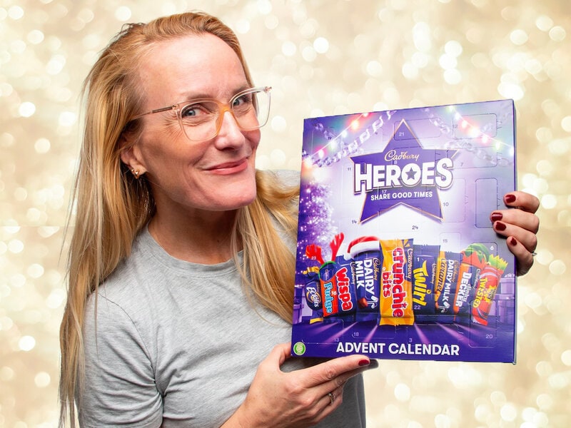 Cadbury Heroes Chokoladejulekalender